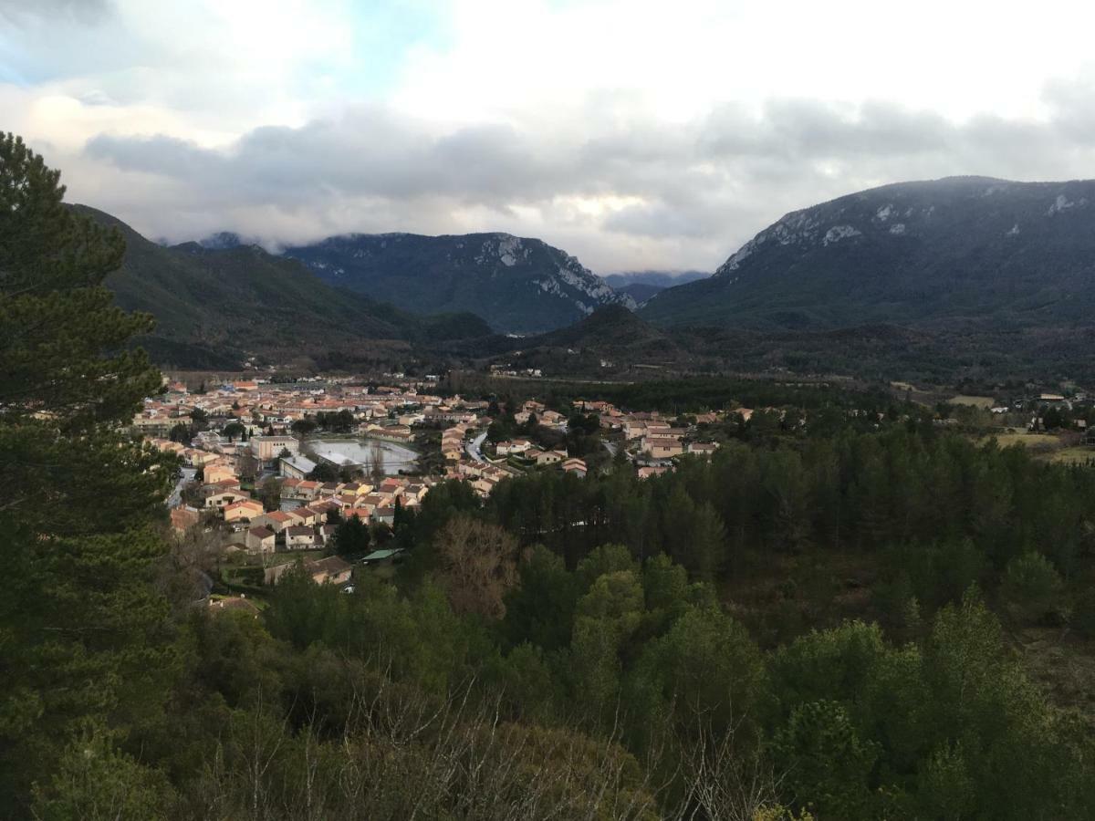 Entre L'Eglise Et La Place Villa Quillan Dış mekan fotoğraf